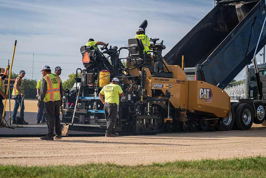 Asphalt Contractors marketing proof visual
