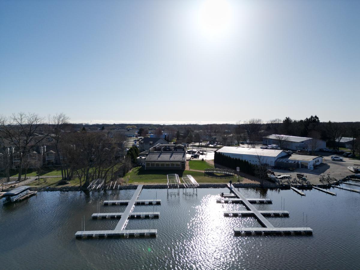 Marina docks by Hometown Piers