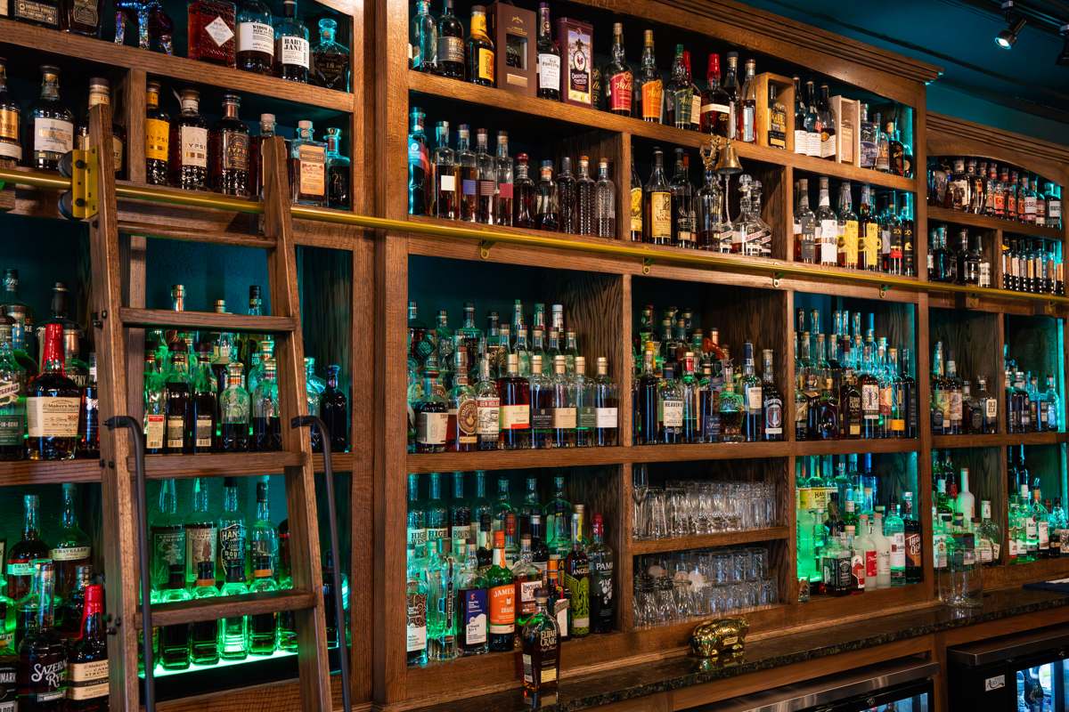 The selection at Oak Wine & Spirits
