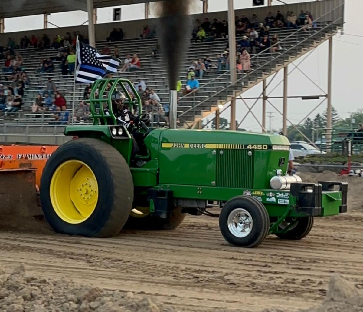 Tractor pull at a PI Motorsports event