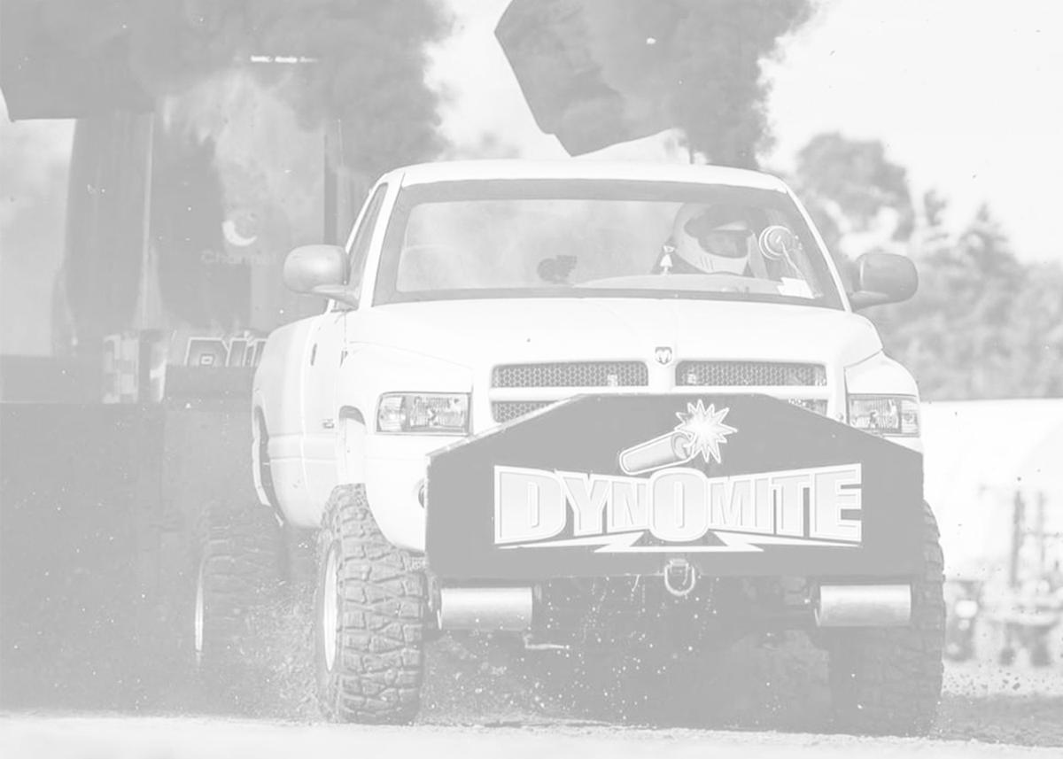 Pulling truck at a PI Motorsports event