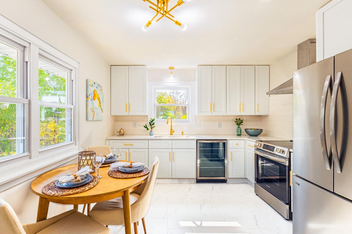 Kitchen in a Root River Realty listing