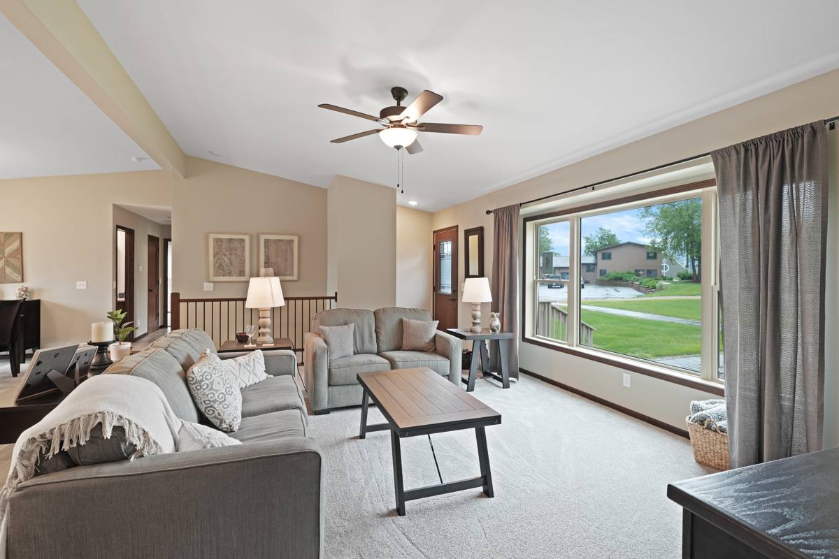 Stonehaven model home living room